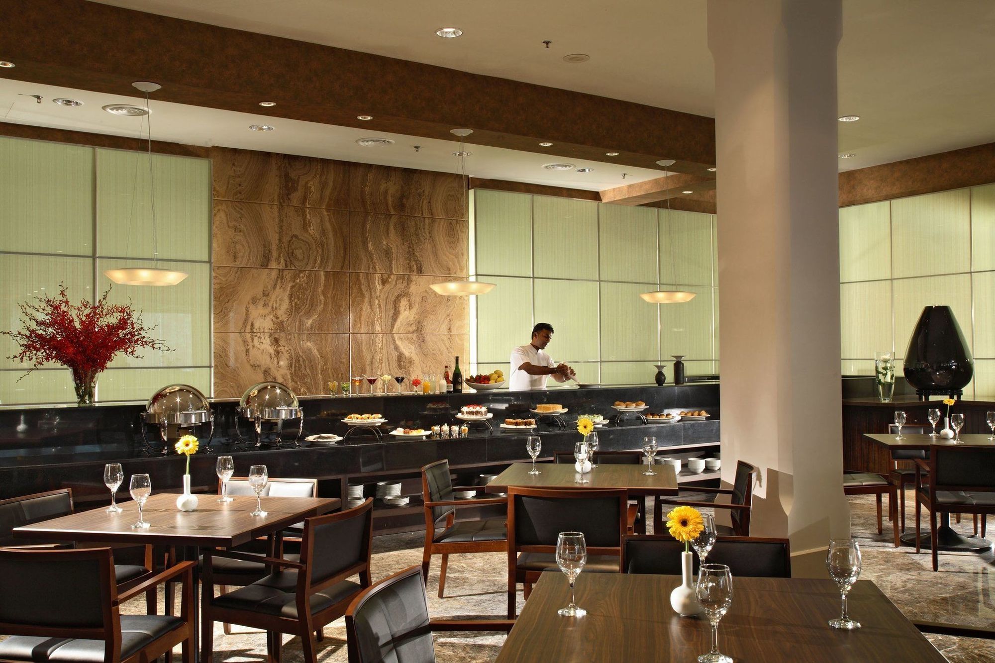 York Hotel Singapore Restaurant bilde